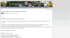 Desktop Screenshot of fangschreckenkrebse.de